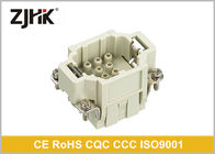 Sıkma Ekleme Kablosu HEE Ağır Hizmet Tipi Dikdörtgen Konektör Yüksek Yoğunluklu 10 Pin
