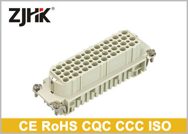 Ağır Güçlü 64 Pin Bağlantısı, Su geçirmez Endüstriyel Dörtgen Bağlantıları