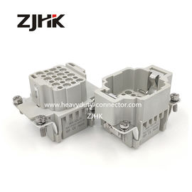 Crimp Insert Heavy Duty Multi Pin Connector Kadın ve Erkek Han Dd 24 Pos'u Değiştir
