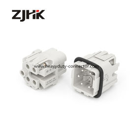 Vuruşlu Ağır Görevli 4 Pin Bağlantıları Erkek ve Dişi Bağlantılar Kare Bağlantısı 10A