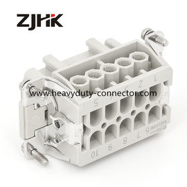500V Askeri Araç Ağır Güçlü Bağlantı 16A 10 Pin Kadın Terminal 09330102701