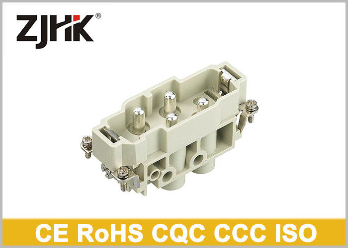 Endüstriyel Ağır Güçlü Kablo Bağlantısı HK 004 2 Kombine Eklenti 690V 250V 70 Ve 16A